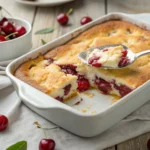 cherry cheesecake dump cake