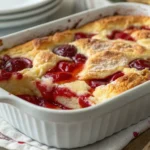 cherry cheesecake dump cake